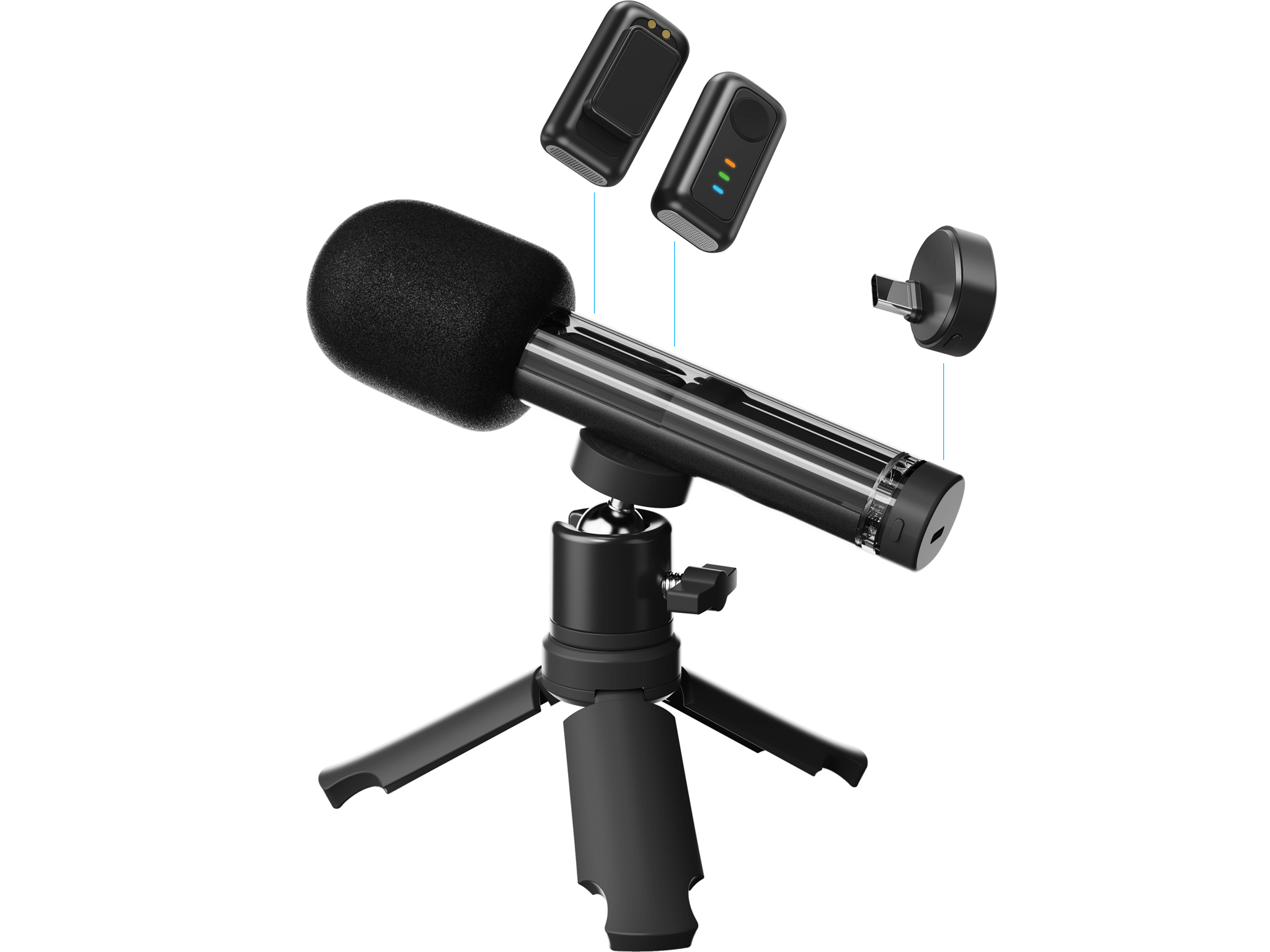 Streamer 3in1 Wireless Mic Kit