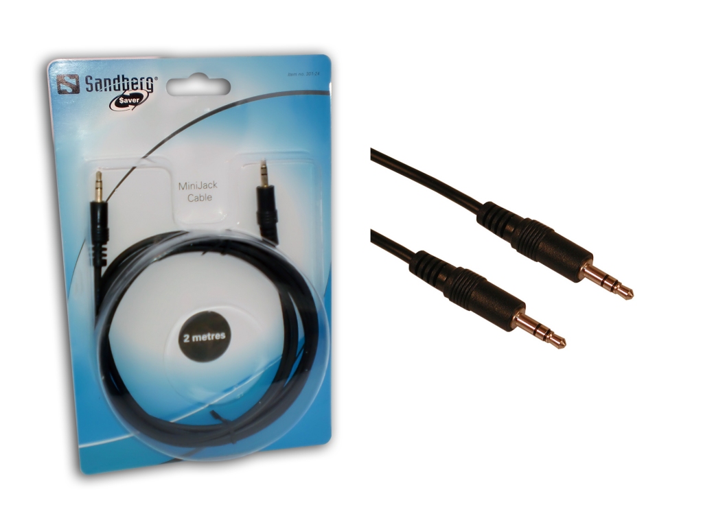 MiniJack M-M 2m SAVER