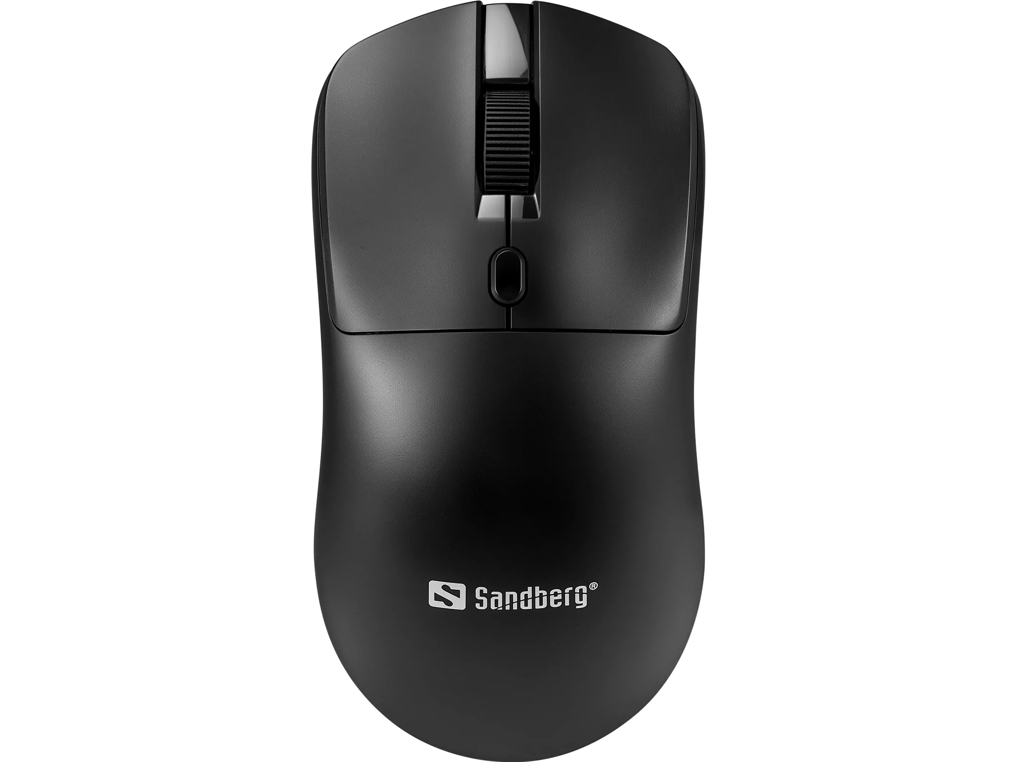 Sandberg wireless mouse saver črna optična miška zgornji pogled