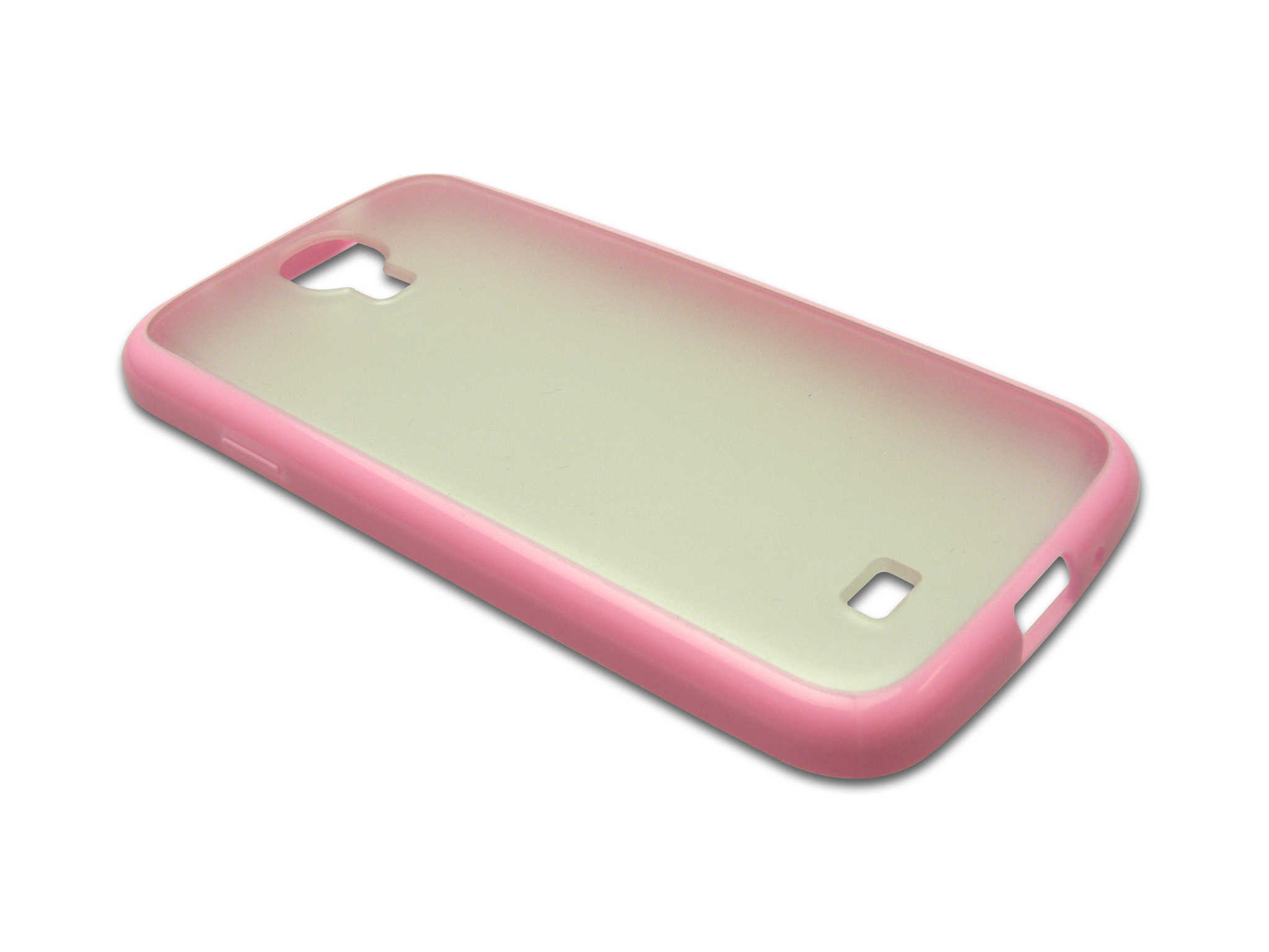 Cover S4 hard+soft frame Pink