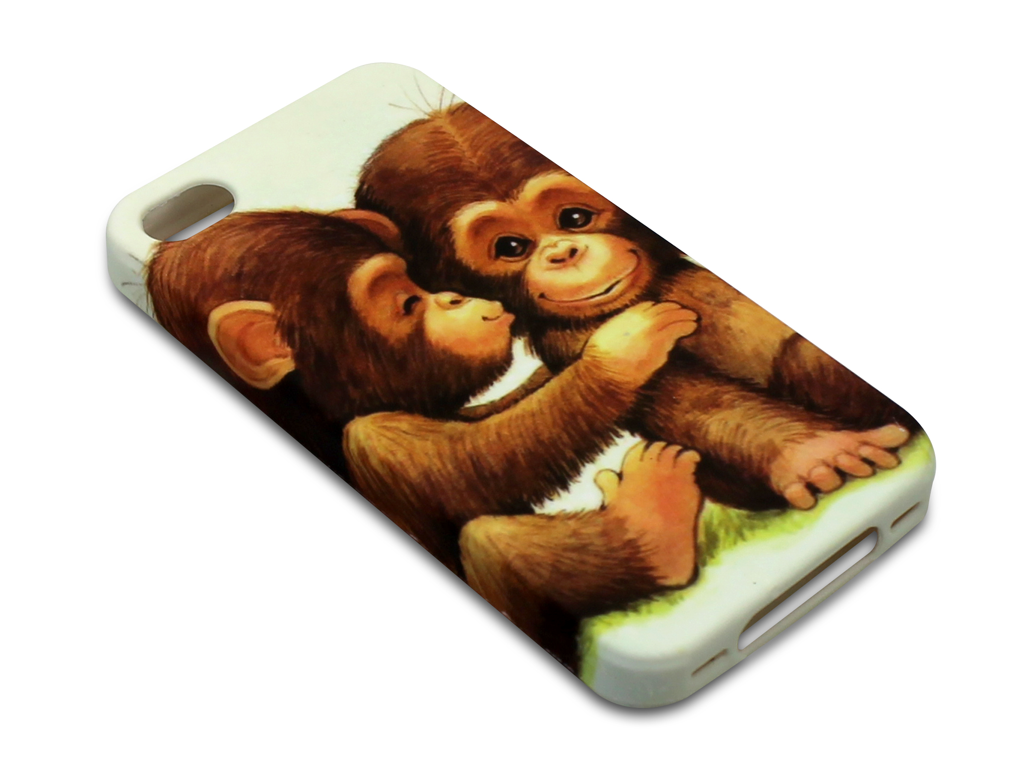 Print Cover 4/4S Cuddle Monkey