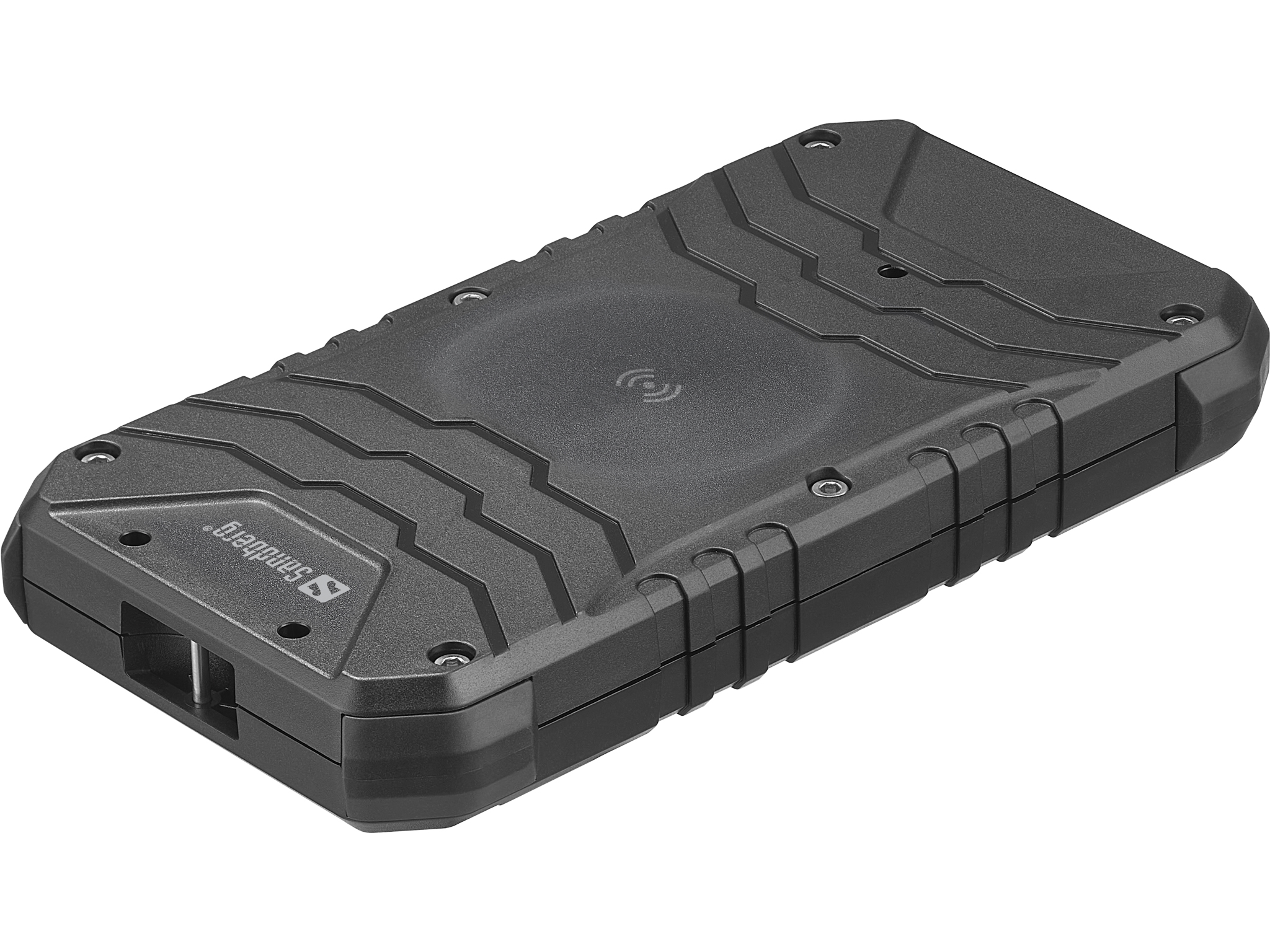 Sandberg Powerbank USB-C PD 20W 10000 MAh - Alluminio, Nero, Ricarica Veloce Per Telefono E Tablet, 4 Cicli