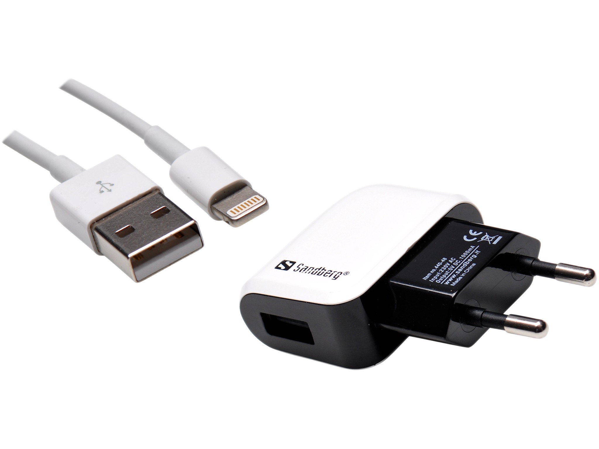 Mini AC Charger Lightning 1A