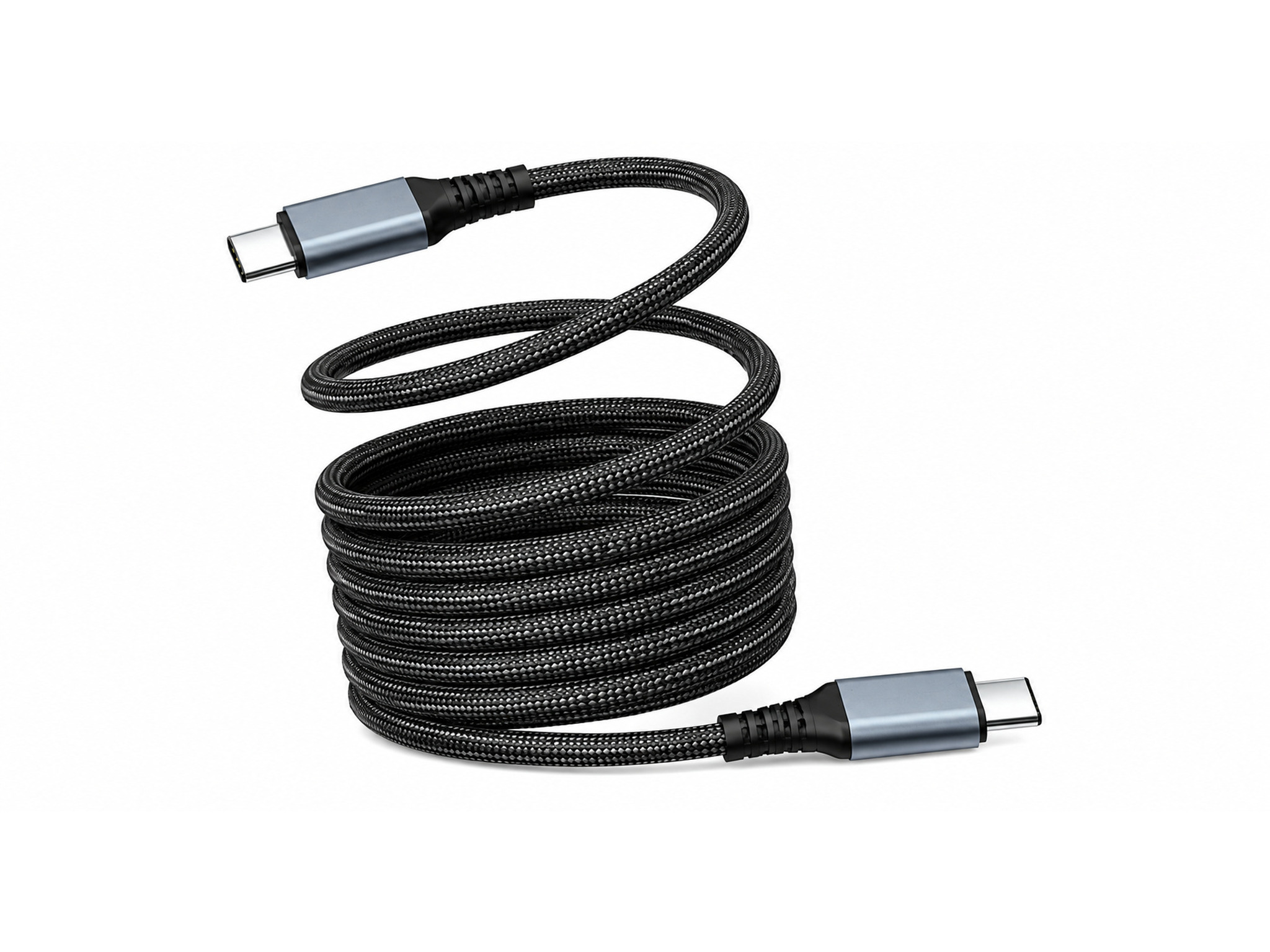 USB-C Charge Auto-Roll 100W 2M