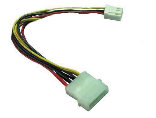 Strømadapter stor til lille