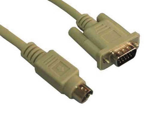 Adapter COM-mus på PS/2