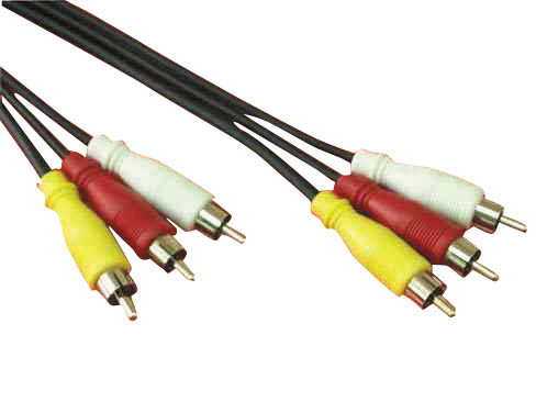Video/Audio 3x RCA M-M, 1.8m