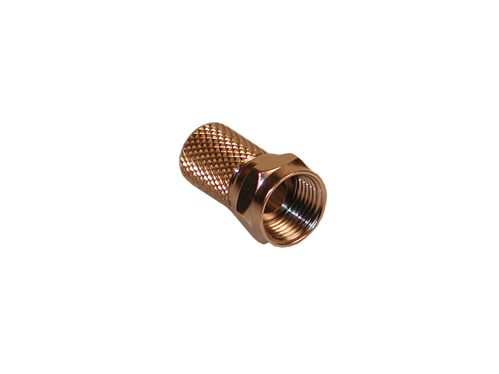 F-plug, twist on (for 6.0 mm)
