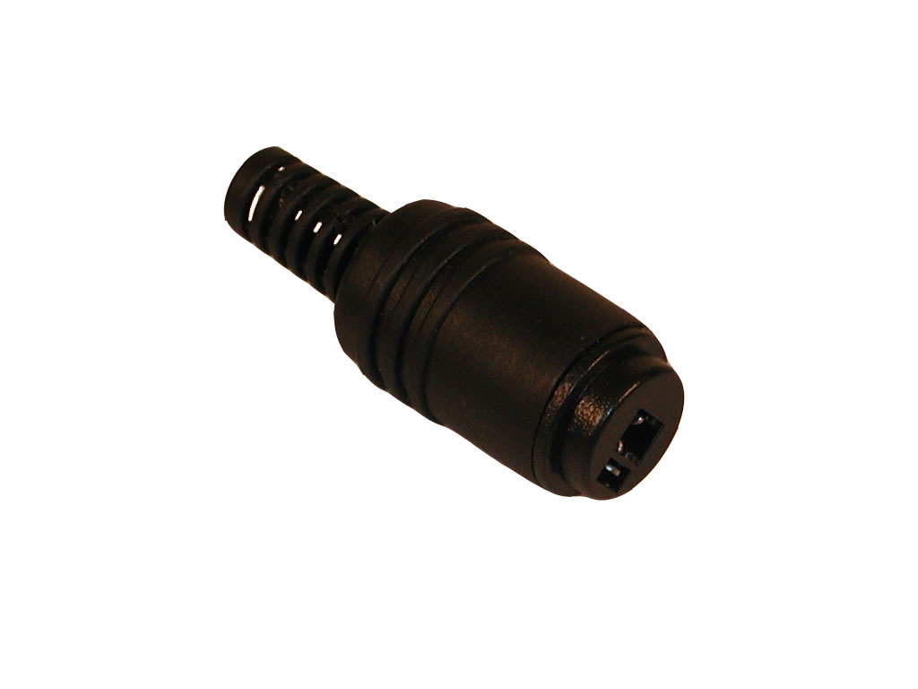 DIN højt.-stik hun m/skruer