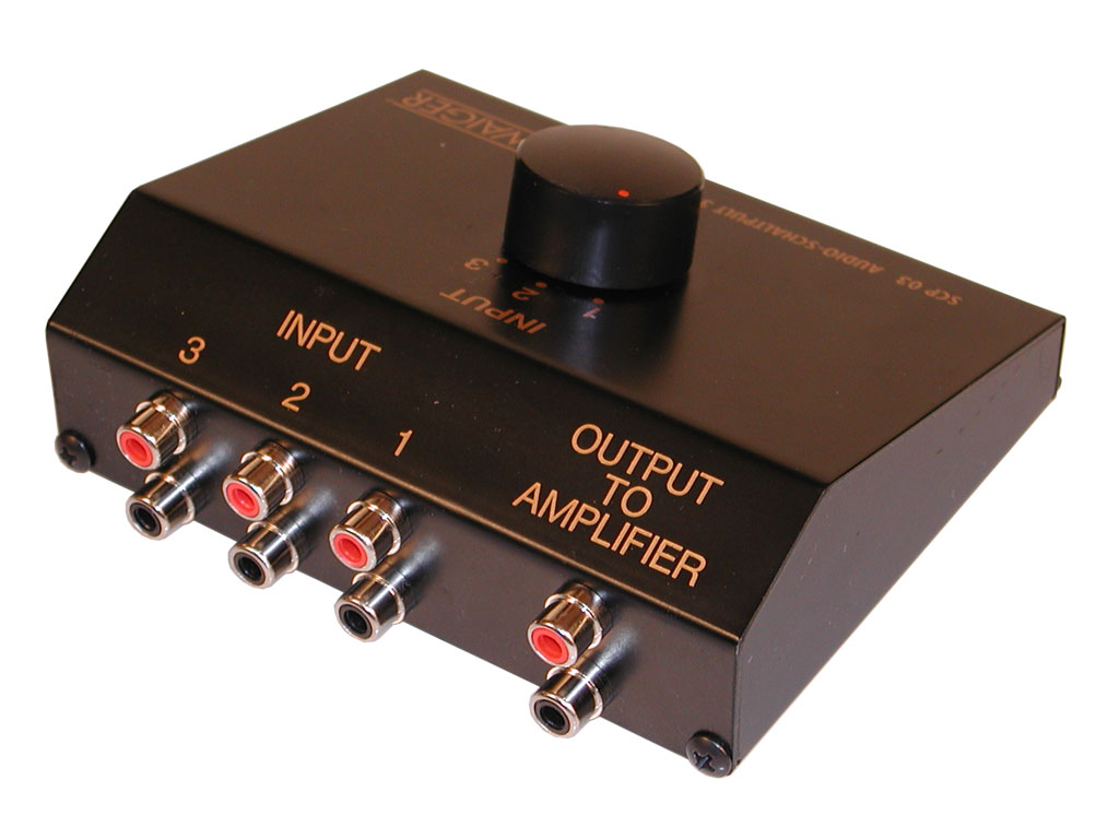 Switchbox Phono x3, manuel