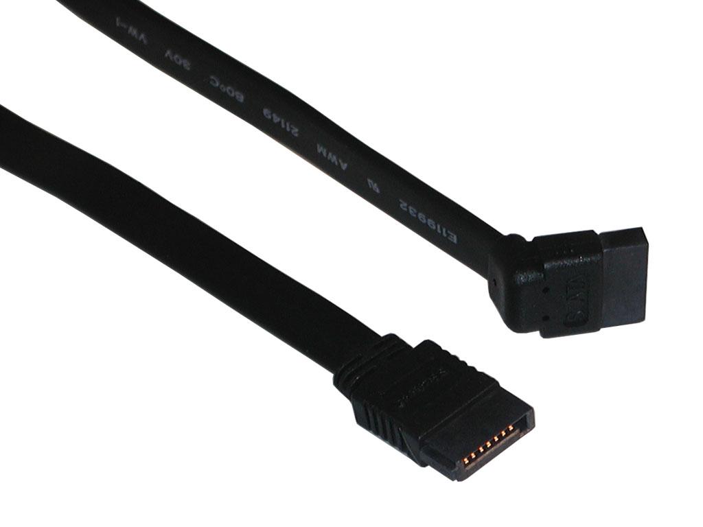 Serial ATA Cable 0.8 m 90 deg.