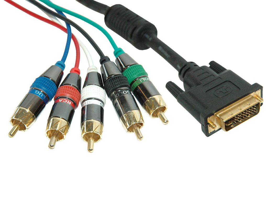 DVI to 5x Component, 5m