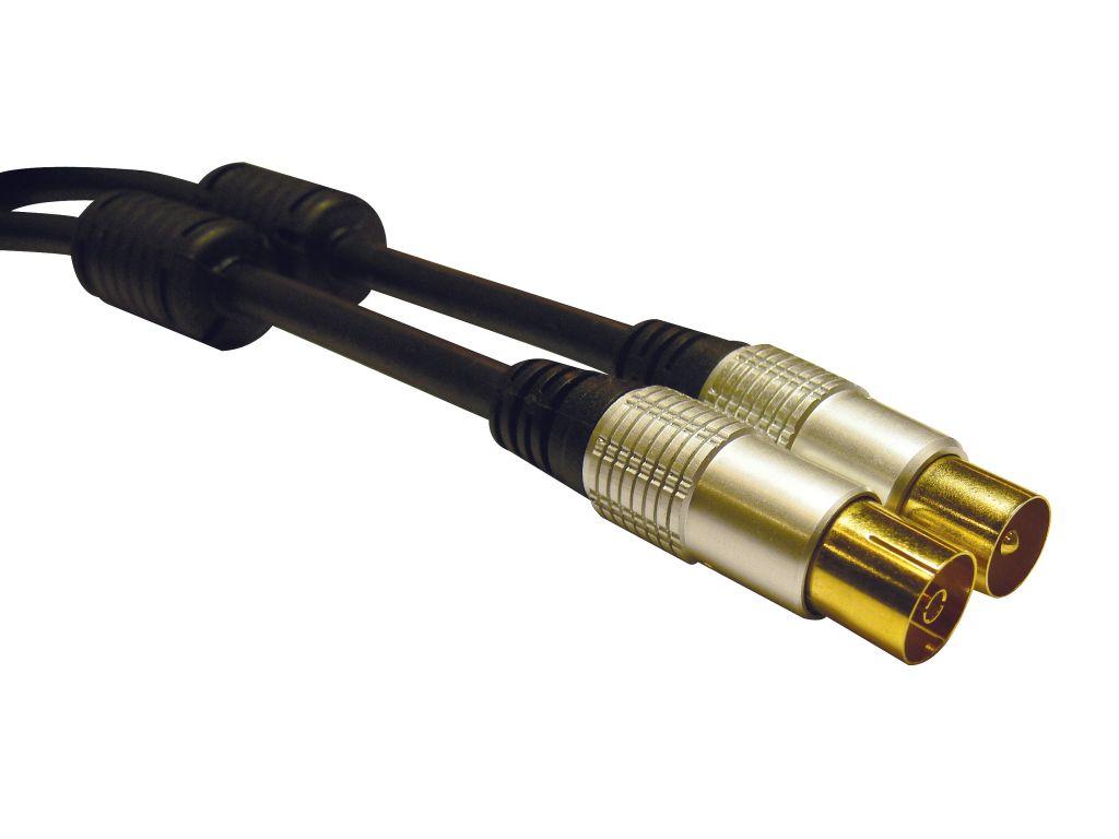Aerial cable LuxLine 10m BLACK