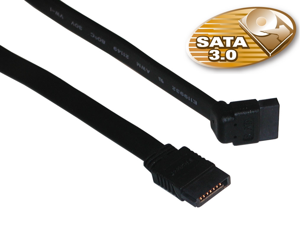 SATA 3.0 cable 0.5m angled