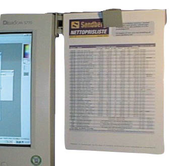 Restsalg: Konceptholder skærm