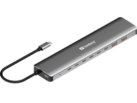 USB-C to 8xUSB-C+2xUSB-A 100W