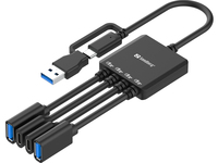 USB-C/A to 2A+2C Splitter