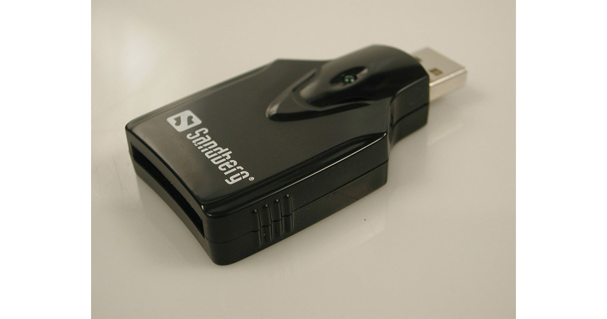 Carte Son USB Stéréo Sandberg - Convertisseur USB Vers Jack 3.5 Mm Pour Casque Et Micro
