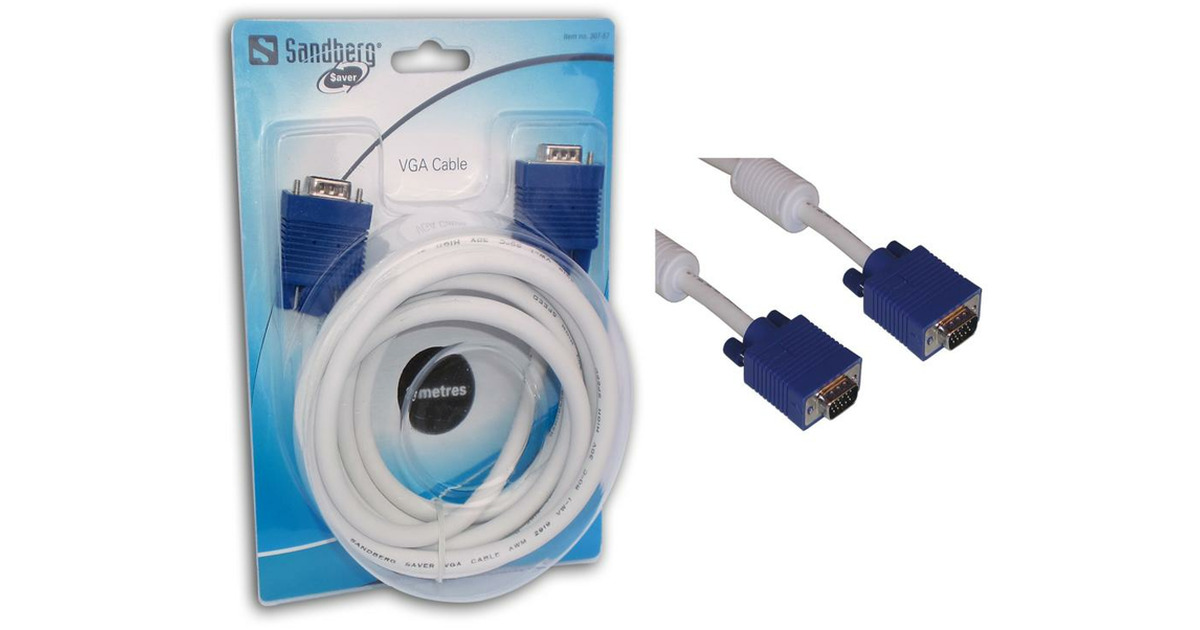 Vga-vga 3M saver 10pack (5705730207570)